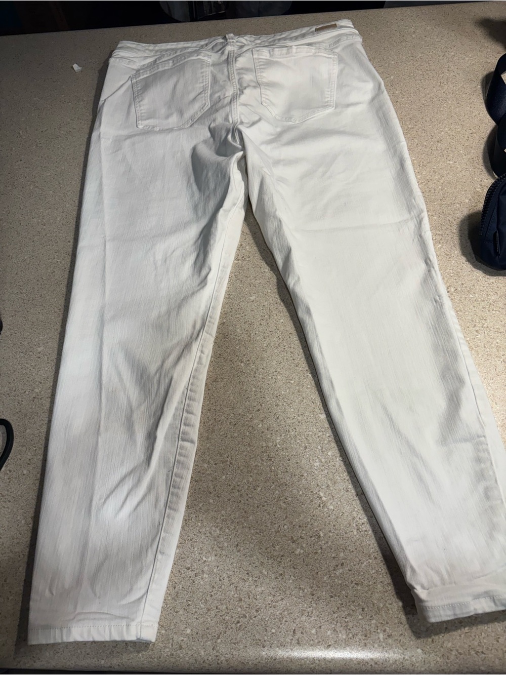Liverpool Women's White Straight-Leg Chinos